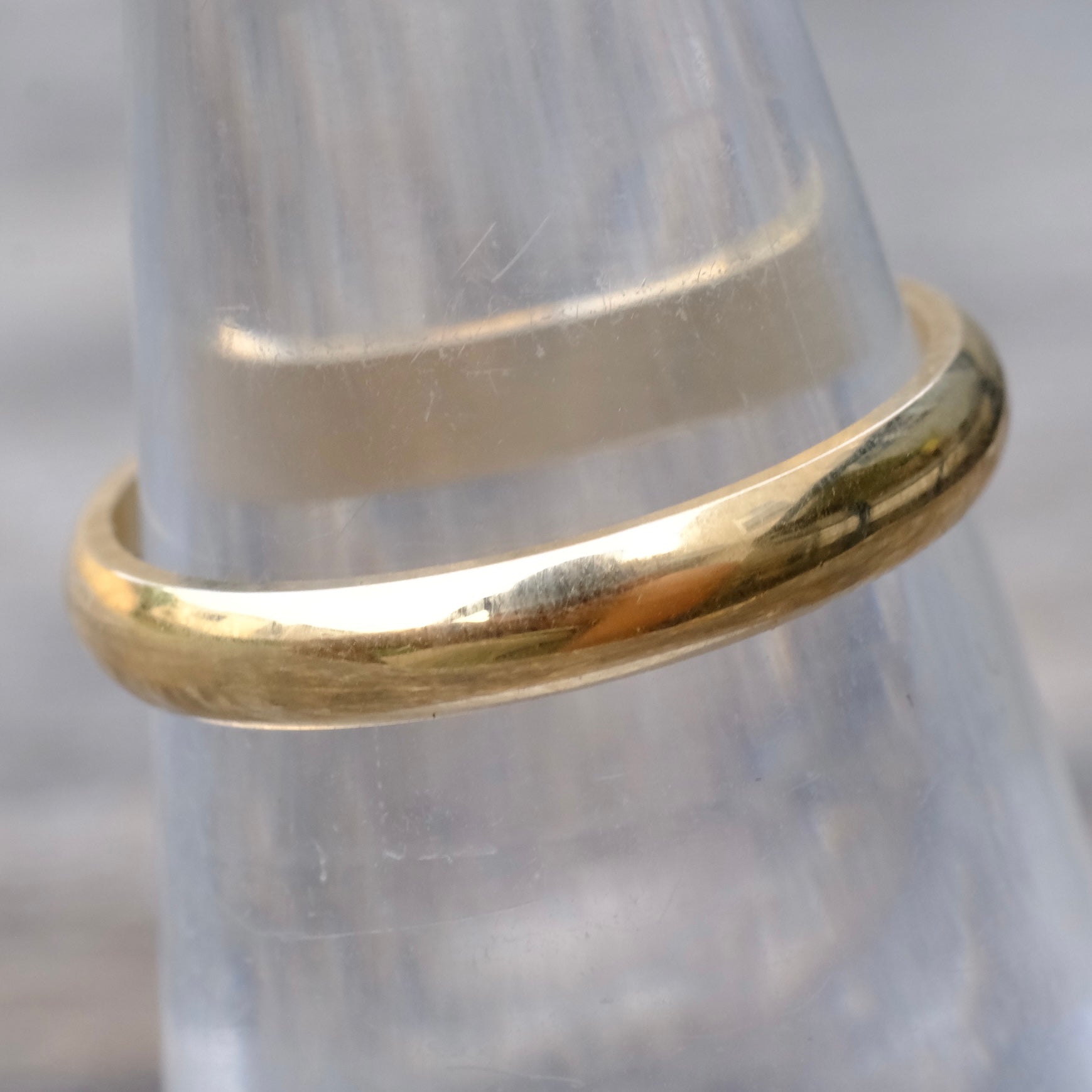 Vintage 14K Gold Band Ring 7