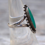 Vintage Sterling Turquoise Ring 6