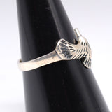 Vintage Sterling Silver Eagle Band 8.25