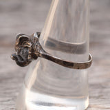 Vintage Sterling Silver Elephant Ring 9.25