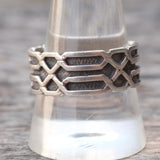 Vintage Sterling Silver Band 11