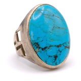 Vintage Sterling Turquoise Ring 9