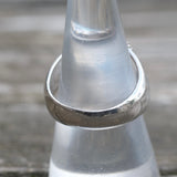 Vintage Sterling Lapis Cabochon Ring 8.25