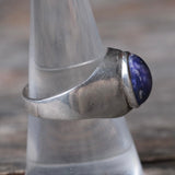 Vintage Sterling Lapis Ring 9