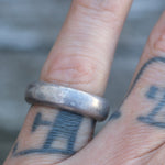 Vintage Sterling Silver Band 6