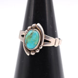 Vintage Sterling Turquoise Ring 6