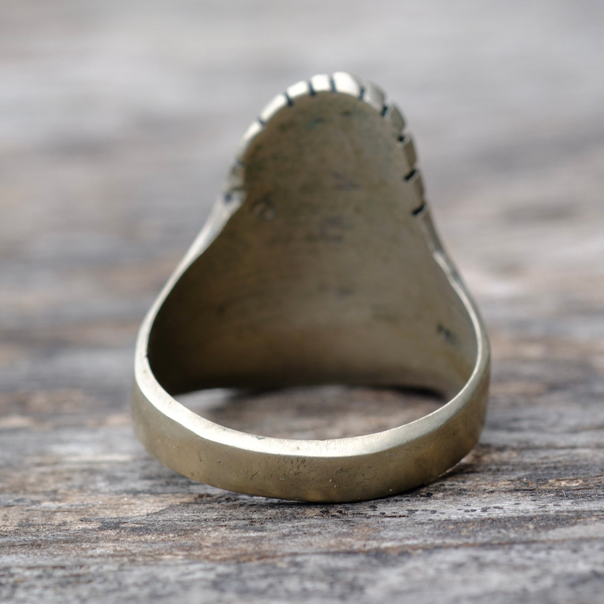 Vintage Sterling Pharoah Ring 12