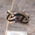Vintage Sterling Silver Band 10.5