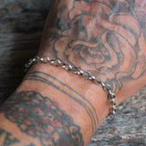 Vintage Sterling Rolo Chain Bracelet