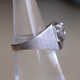 Vintage Sterling Silver Pharaoh Signet 5
