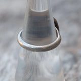 Vintage Sterling Turquoise roper Ring 6.25