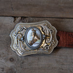 Vintage  Horse Belt Buckle