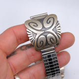 Vintage Sterling Silver Butterfly Watch Band