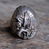 Vintage Sterling Eagle Ring 12.25