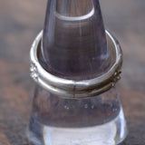 Vintage Sterling 3-Stone Turquoise Ring 9.25