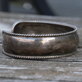 Vintage Sterling Silver Cuff