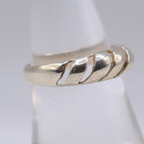 Vintage Sterling Silver Band 6.75