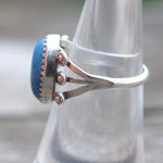 Vintage Sterling Sodalite Ring 6.25