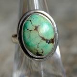 Vintage Sterling Turquoise Ring 6