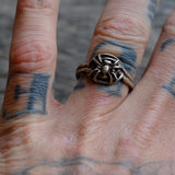Vintage Sterling Silver Spider Ring 8.5