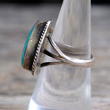 Vintage Sterling Turquoise Ring 7