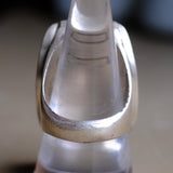 RARE Vintage Sterling Turquoise Inlay Ring 10.25