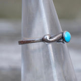 Vintage Sterling Turquoise Band 5