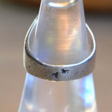 Vintage Sterling Turquoise Thunderbird Ring 7.25