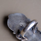 HUGE Vintage Sterling Turquoise Kachina Ring 7.75