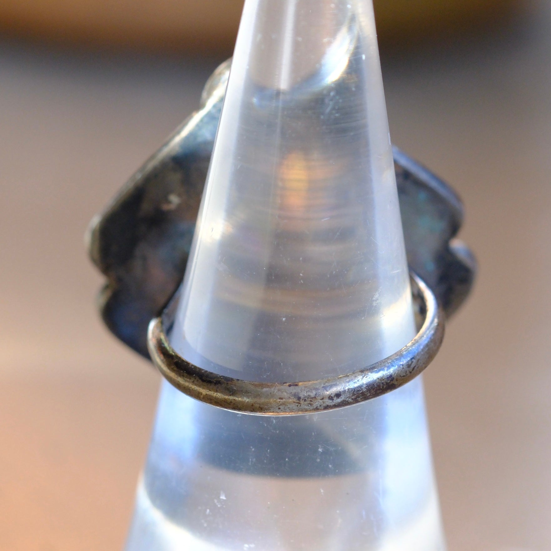 Vintage Sterling Turquoise Ring 6