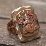Vintage 1950’s Mexican Biker Ring 8.5