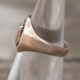 Vintage Sterling Silver Signet Ring 4