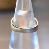 Vintage Sterling Turquoise Inlay Band Ring 6