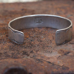 Vintage Sterling Heavy Stamped Cuff
