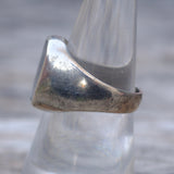 Vintage Sterling Onyx Signet Ring 7.75