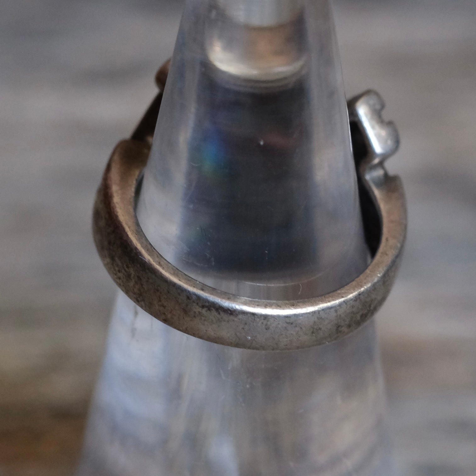 Vintage Sterling Ameythst Ring 5