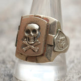 Vintage Mexican Biker Souvenir Ring 11.25
