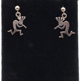 Vintage Sterling Silver Kokopelli Earrings
