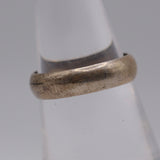 Vintage Sterling Silver Band 6