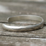 Vintage Sterling Silver Stamped Cuff