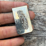 Vintage Sterling Kokopelli Money Clip