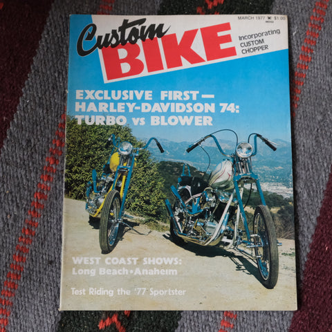 March 1977 Custom Bike Magazine