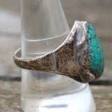 Vintage Sterling Turquoise Ring 10