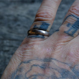 Vintage Sterling Silver Band 6.75