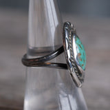 Vintage Sterling Turquoise Ring 6.25