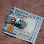 Vintage Zuni Inlay Money Clip