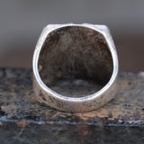 Vintage Sterling FFA Signet Ring 7.5