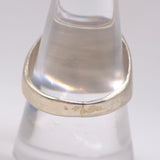 Vintage Sterling Turquoise Stamped Band Ring 9.75