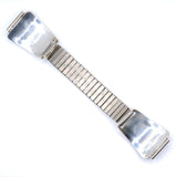 Vintage Sterling Onyx Feather Watch Band