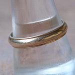 Vintage 14K Gold Band Ring 10